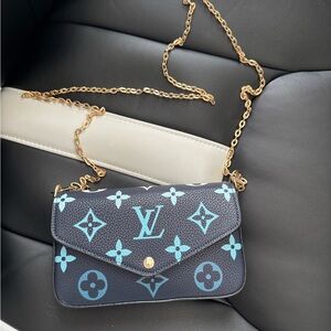 Navy LV Bag